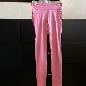 Pink Leggings.  Size L (12)  2 Twirl Brand